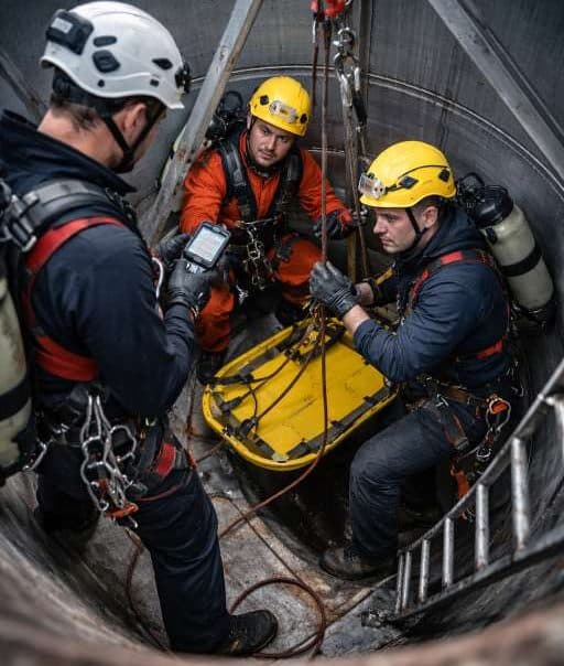 Saugus darbas uždarose ertmėse 2 lygis